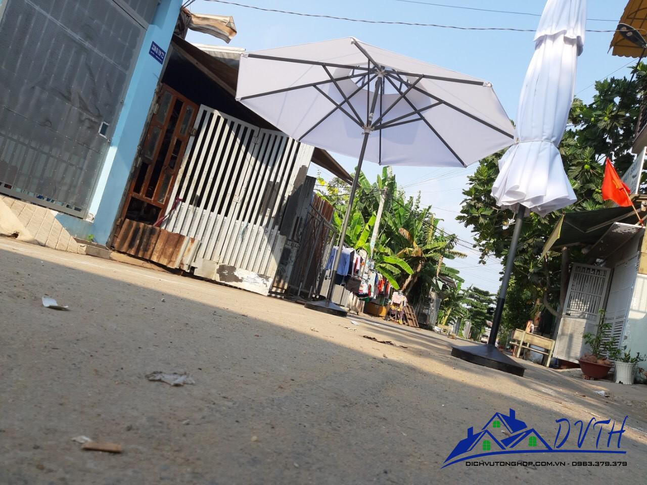 Ô dù che nắng tại Khánh Hòa